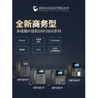 潮流網絡IP話機-GRP260X系列全新發布