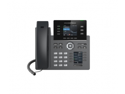 GRP2614 商務型雙彩屏IP話機，雙頻WIFI,千兆POE
